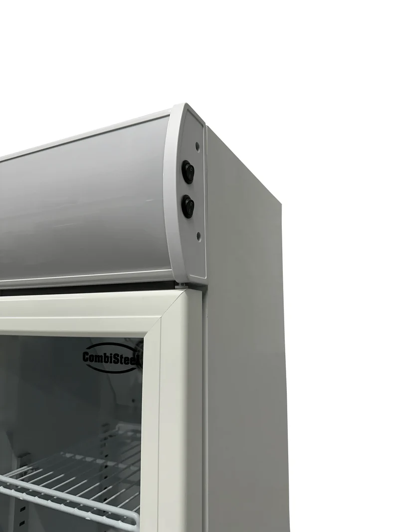 Combisteel Kühlschrank Glastür Schmall