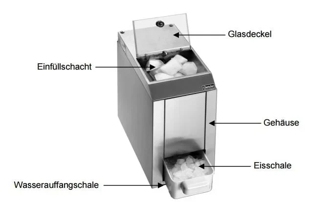 Bartscher Eiscrusher 60kg