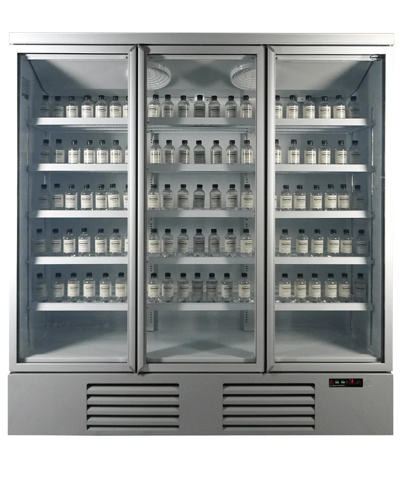 Combisteel Kühlschrank 3 Glastüren JDE-1530R