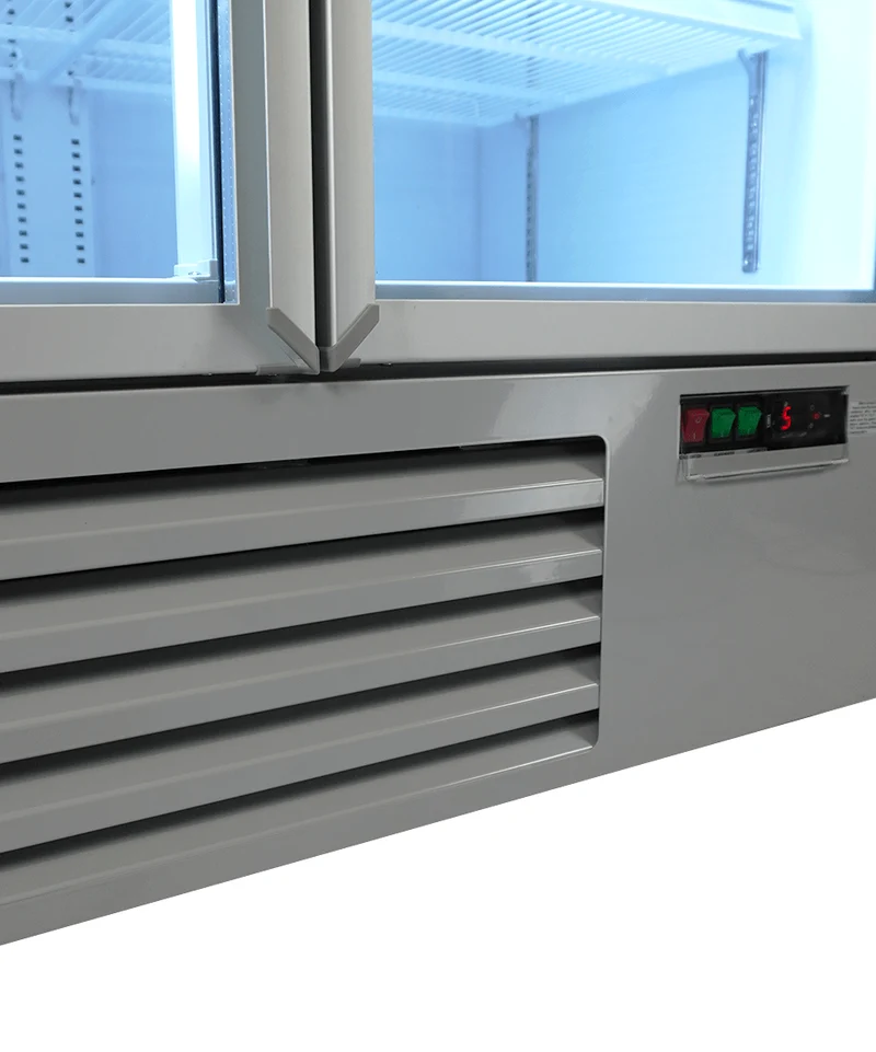 Combisteel Kühlschrank 2 Glastüren JDE-1000R