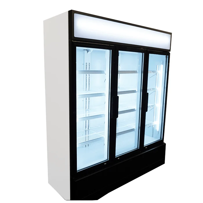 Combisteel Kühlschrank 3 Glastüren FCU-1200