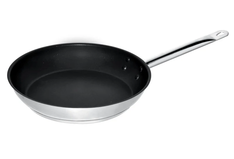 Combisteel Bratpfanne Edelstahl Teflon Beschichtet ø32 4L
