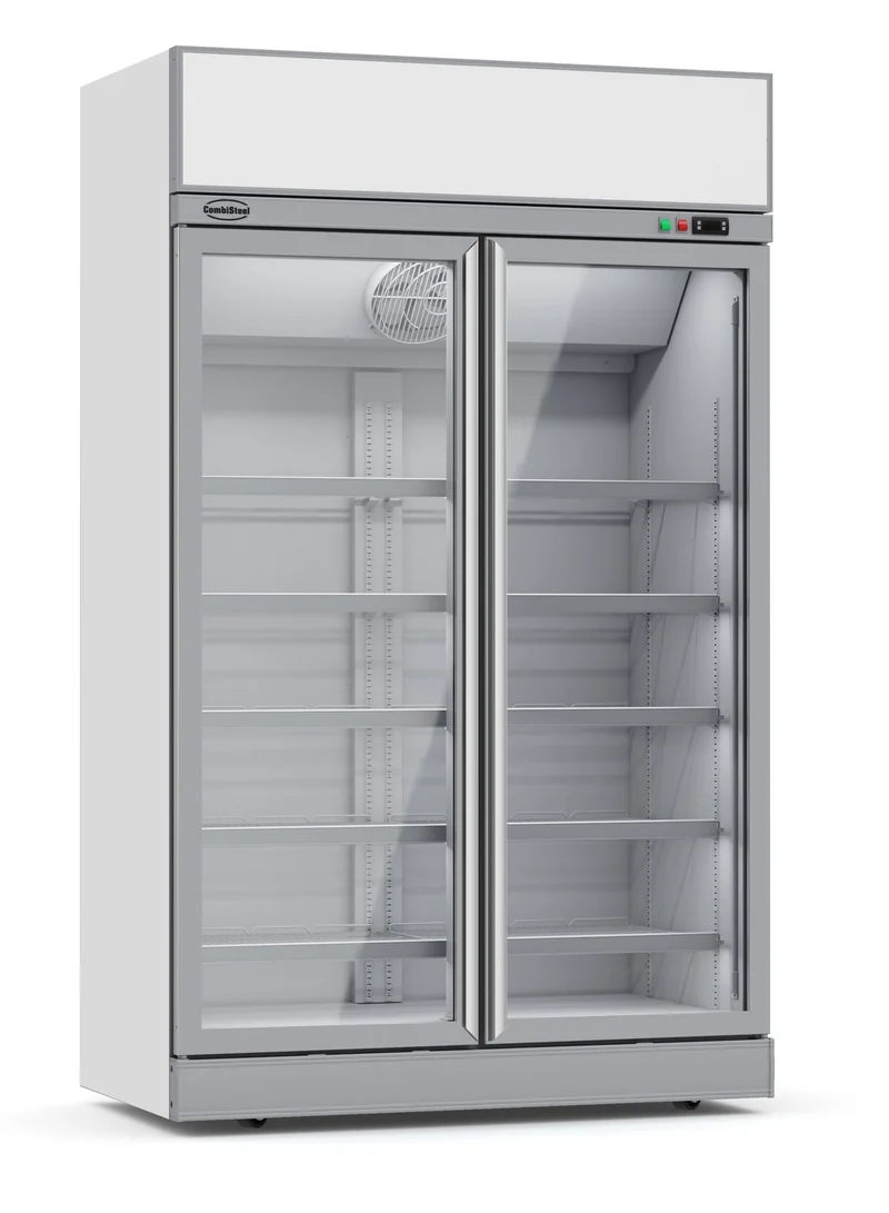 Combisteel Kühlschrank 2 Glastüren INS-1000R