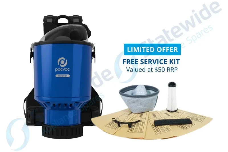 Pacvac Superpro Go Cordless Backpac Vacuum Cleaner (VB002SG01A01)