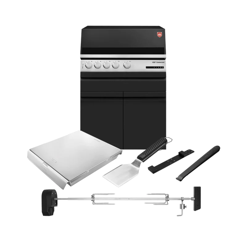 Otto Wilde „Röst Profi“-Set mit Gasgrill G32 Connected 2 Türen