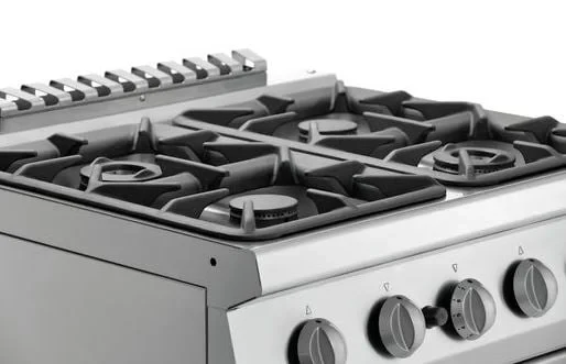Bartscher Gasherd Serie 700 Classic, 4 Flammen - Standgerät