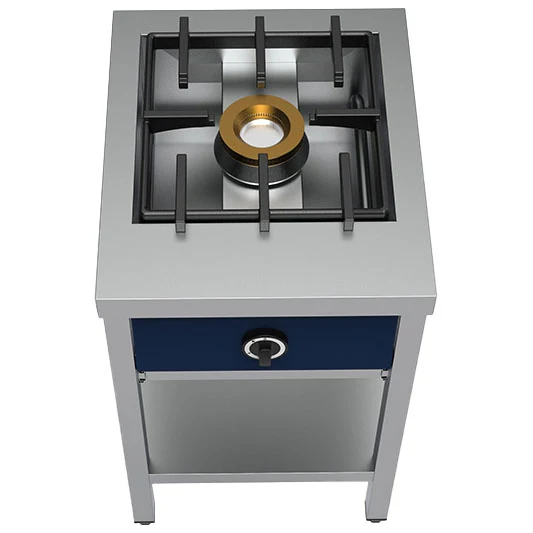 Mastro Pancake Gaskocher mit 1 Brenner 8 kW