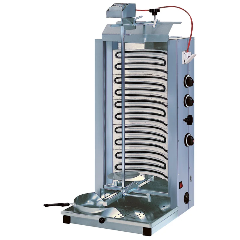 Mastro Elektro-Dönergrill mit 3 Heizzonen, Motor oben, 70 kg