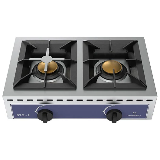 Mastro Gaskochfeld 2 Brenner je 7 kW (Erdgas)