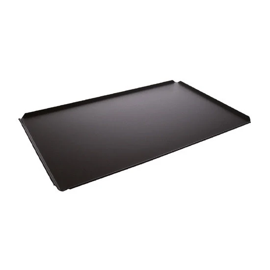 Virtus Backblech aus Aluminium, 435x340 mm - 4 Seiten 45°, doppelte thermoplastische Antihaftbeschichtung