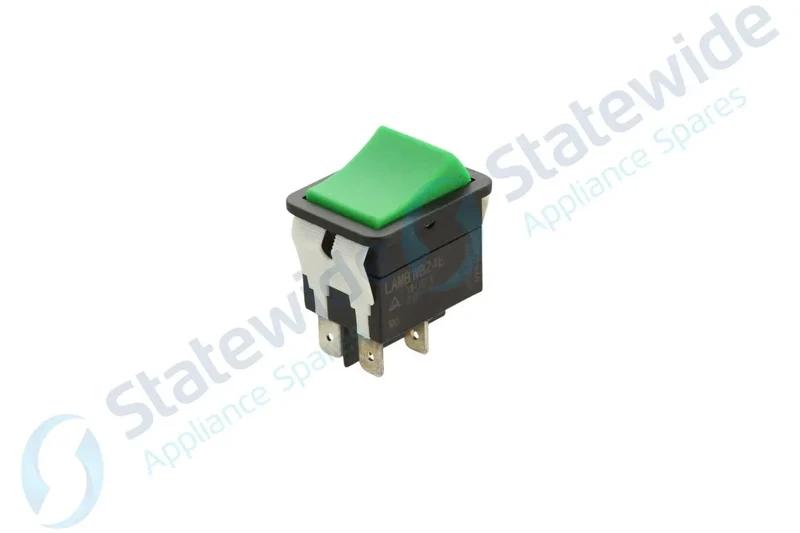 Speed Queen Washer/Dryer PUSH To START (GREEN) ROCKER Switch-Genuine