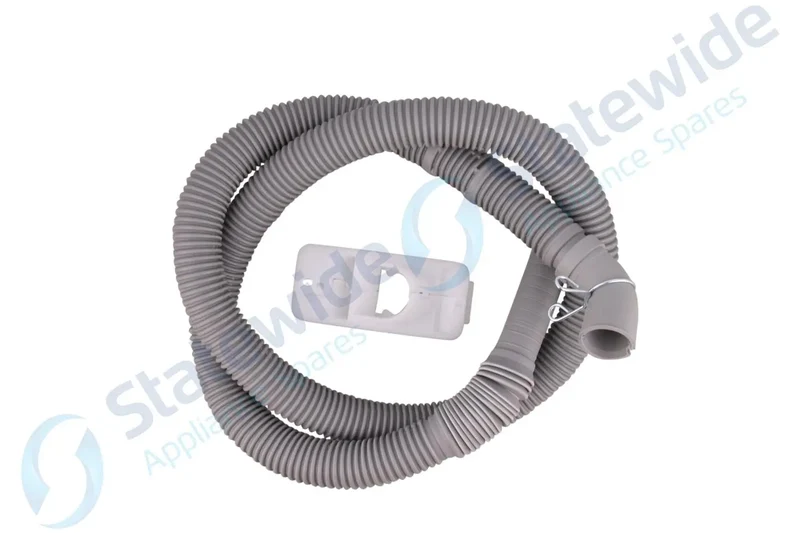 LG TL Washing Machine Drain Hose With Wire Clamp Ring-Genuine