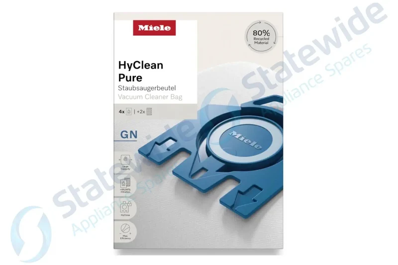 MIELE GN 3D Vacuum BAGS(BLUE-4 bags/2 filters)-Genuine-was 12281680/9917730