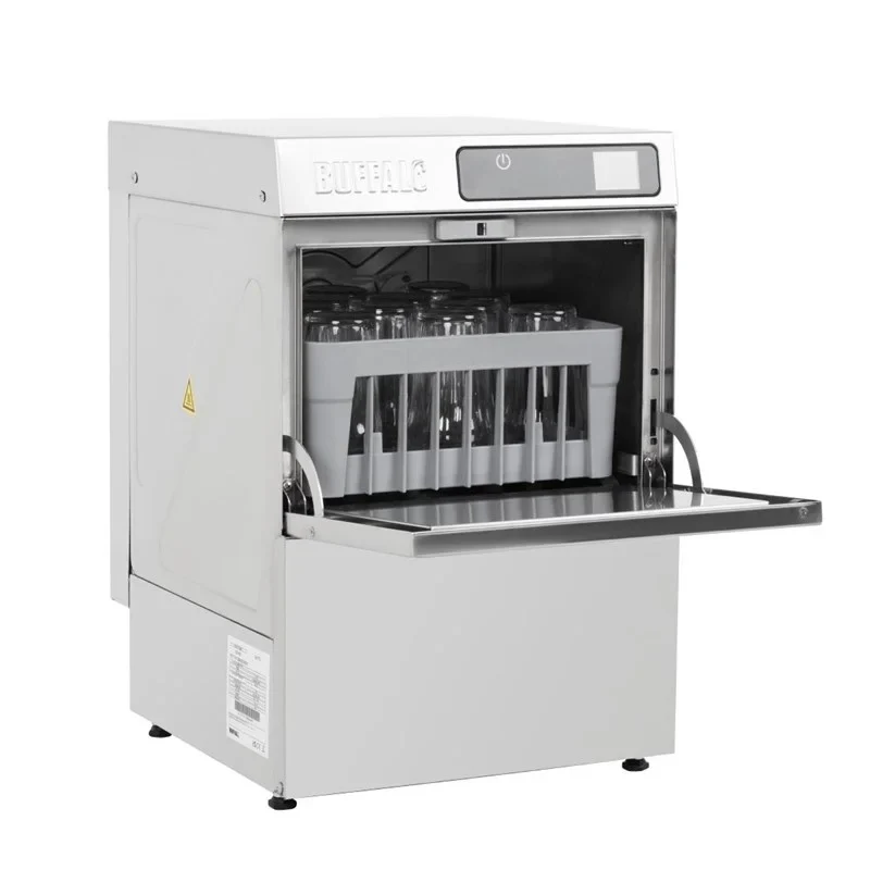 Buffalo Digitaler Gläserspüler für die Arbeitsplatte 350mm Korb 3.3kW