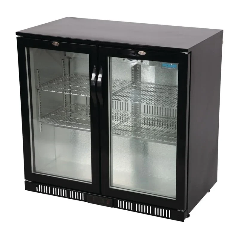 Polar Serie G Barkühlschrank mit 2 Klapptüren 198L