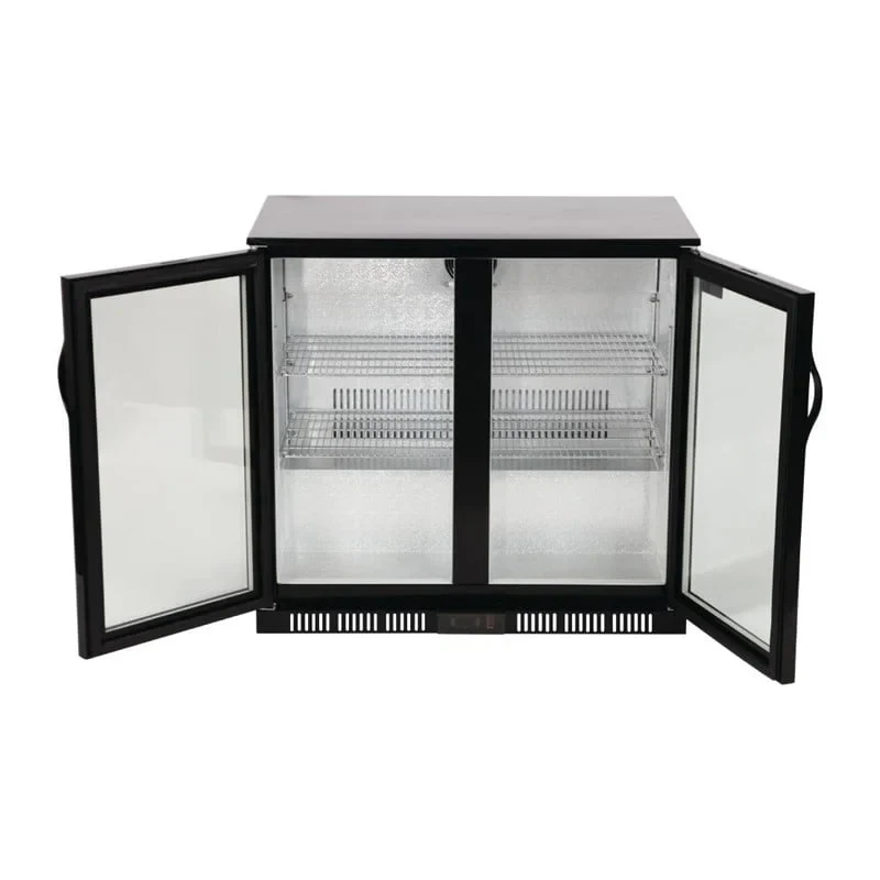 Polar Serie G Barkühlschrank mit 2 Klapptüren 198L