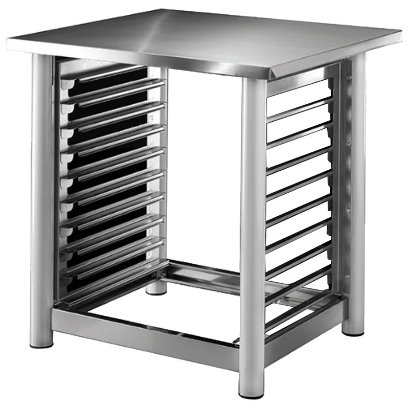 Mastro Untergestell mit Einschubschienen für Elektro-Konvektionsofen 4/6x GN 1/1 - 40x60 cm