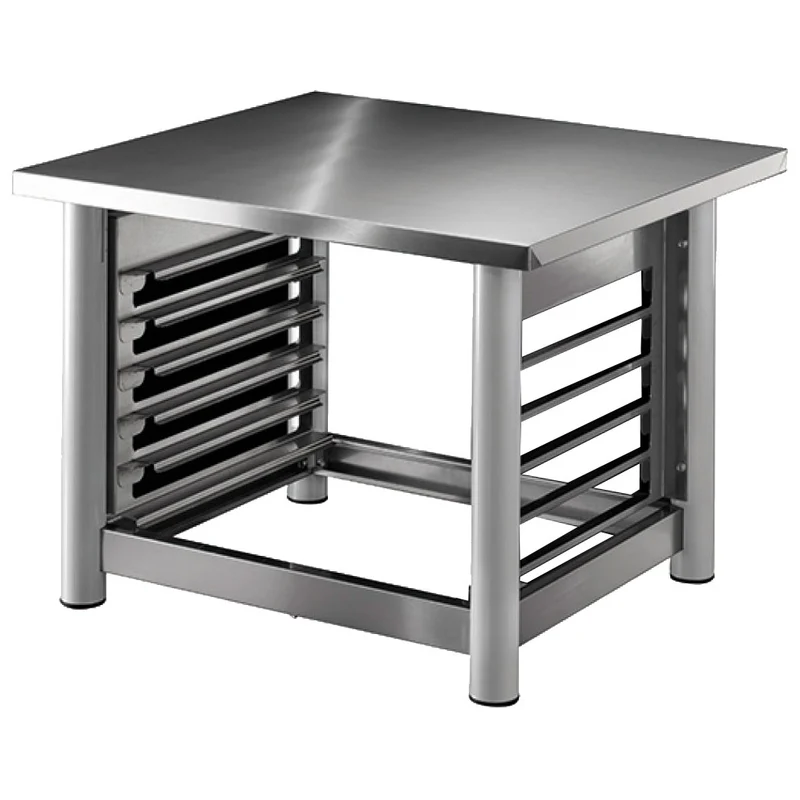 Mastro Untergestell mit Einschubschienen für Elektro-Konvektionsofen 10x GN 1/1 - 40x60 cm