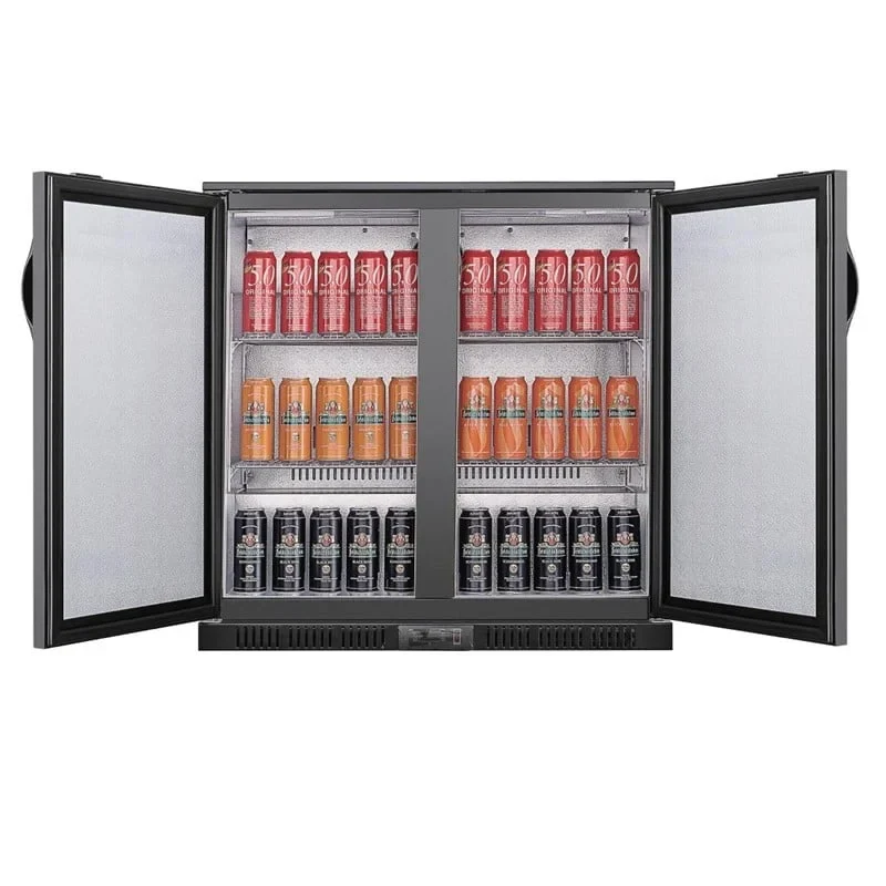 Polar G-Serie Barkühlschrank mit zwei Türen 198L
