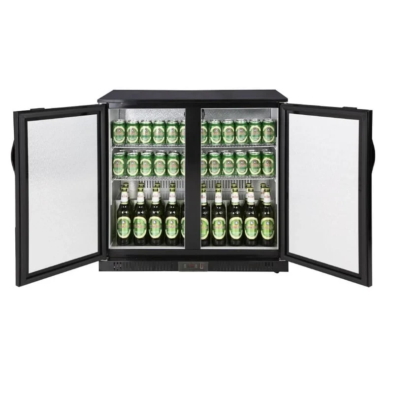 Polar G-Serie Barkühlschrank mit zwei Türen 198L