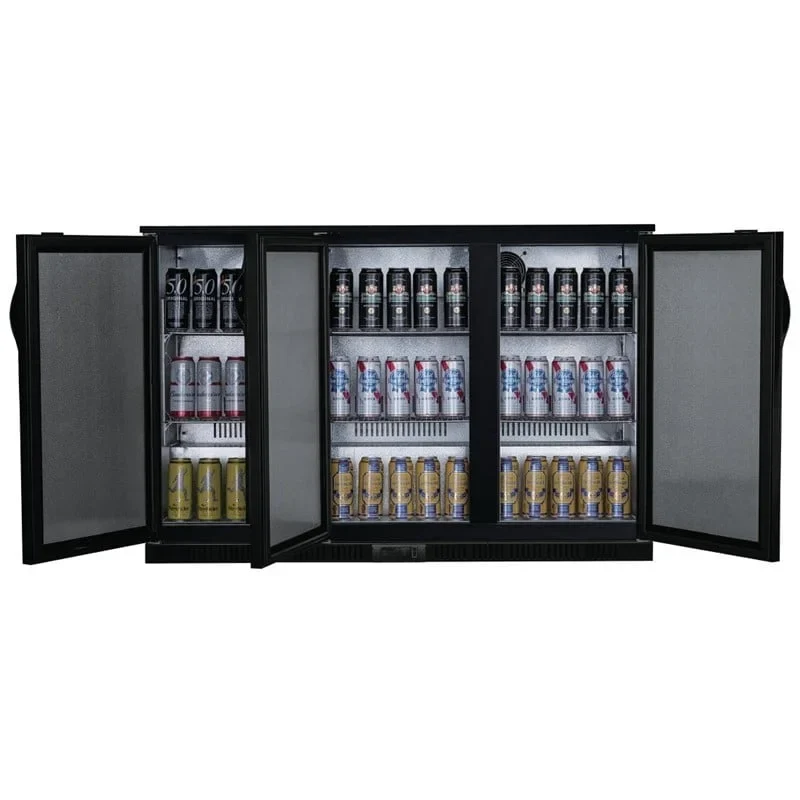 Polar G-Serie Barkühlschrank mit drei Türen, 320 L