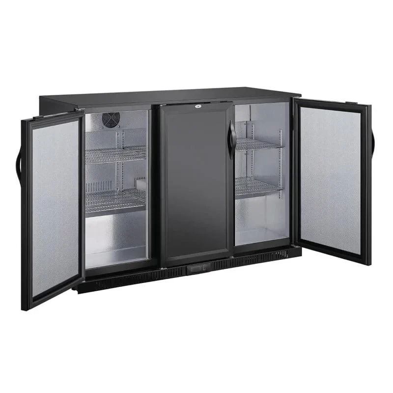 Polar G-Serie Barkühlschrank mit drei Türen, 320 L
