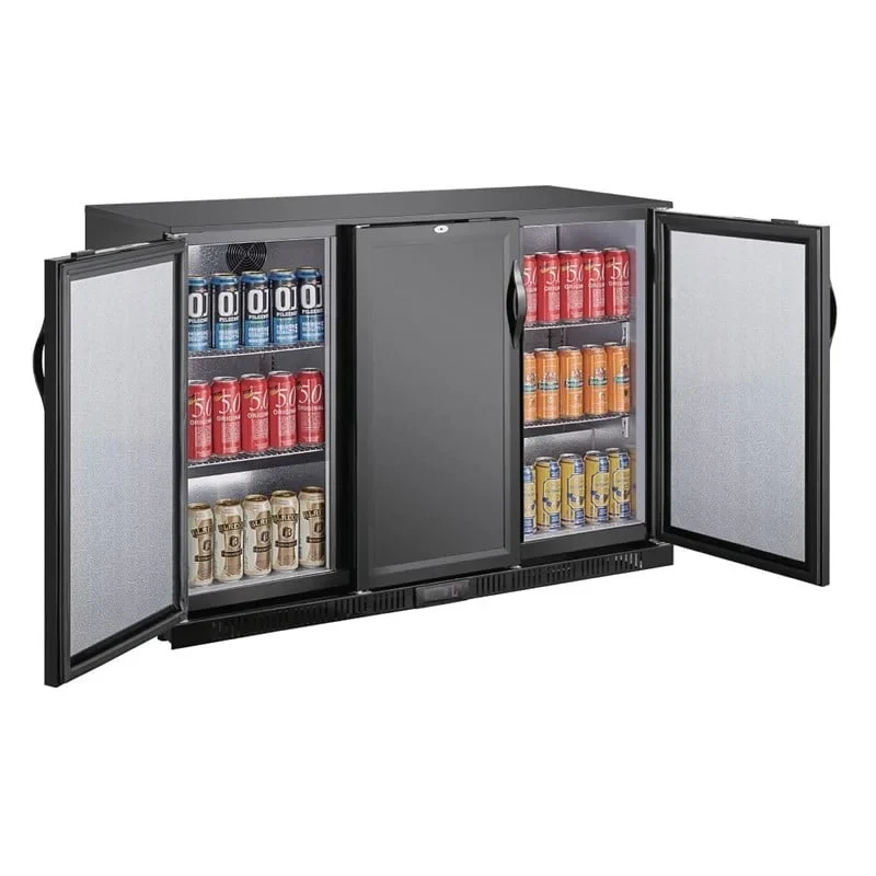 Polar G-Serie Barkühlschrank mit drei Türen, 320 L