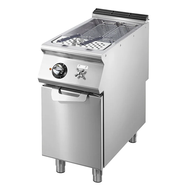 Virtus Elektro-Nudelkocher, 1 Becken GN 2/3, Kapazität 1x 26 Liter, feststehende Heizungen
