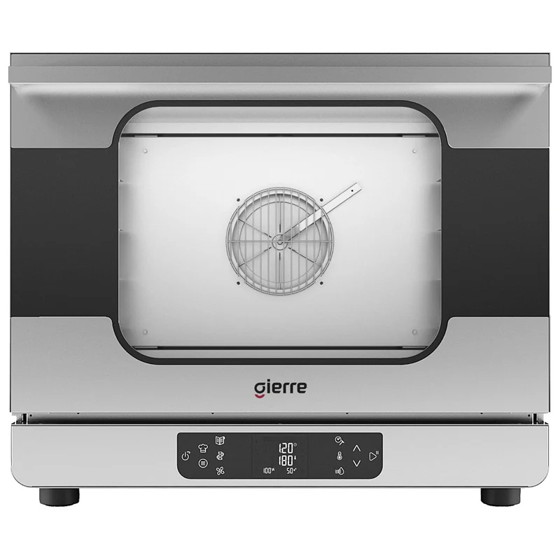 Gierre Elektro-Konvektionsofen mit Befeuchter, digitale Steuerung, 4x 600x400 mm