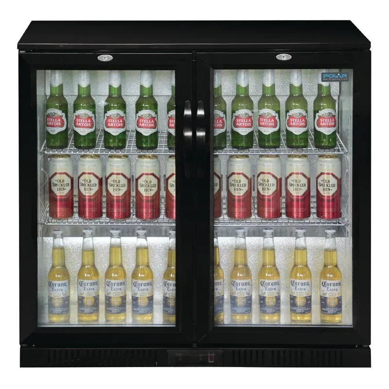 Polar G-Serie Barkühlschrank mit 2 Klapptüren 208 Liter