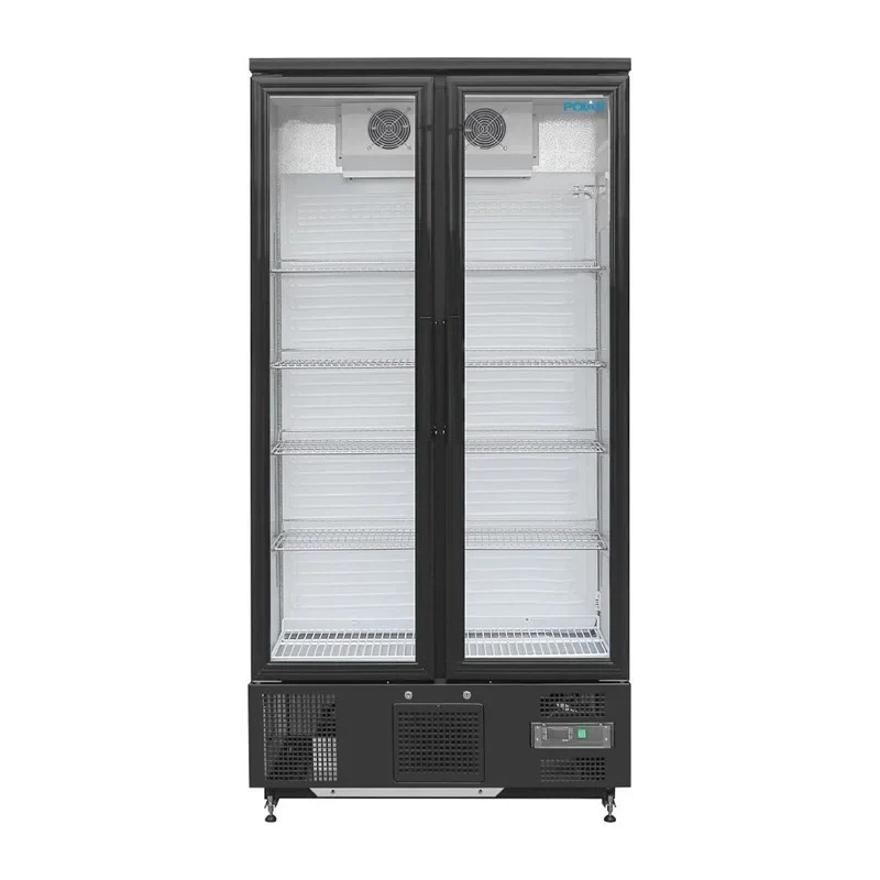 Polar G-Serie Barkühlschrank hoch 2-türig mit Klapptüren