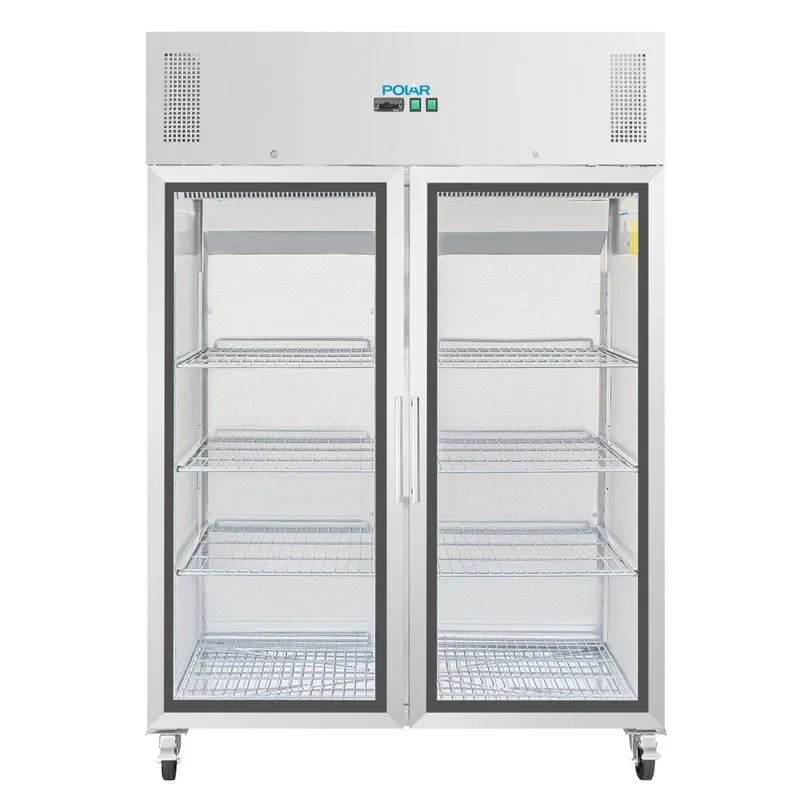 Polar G-Serie Gastro Kühlschrank 2-türig 1200 Liter mit Glastür