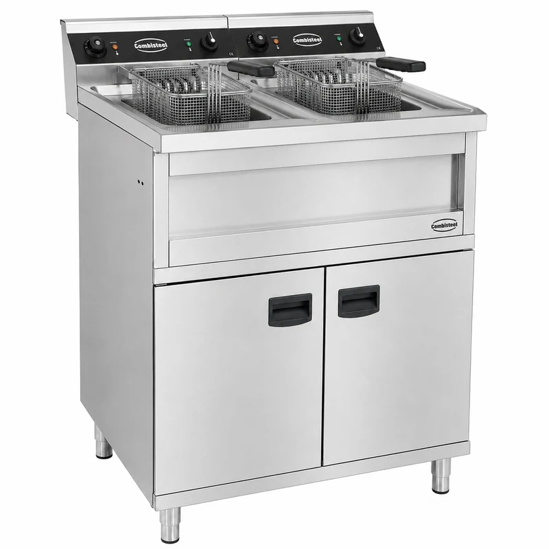 Combisteel Elektro Friteuse 2 x 12L 2 x 9kw