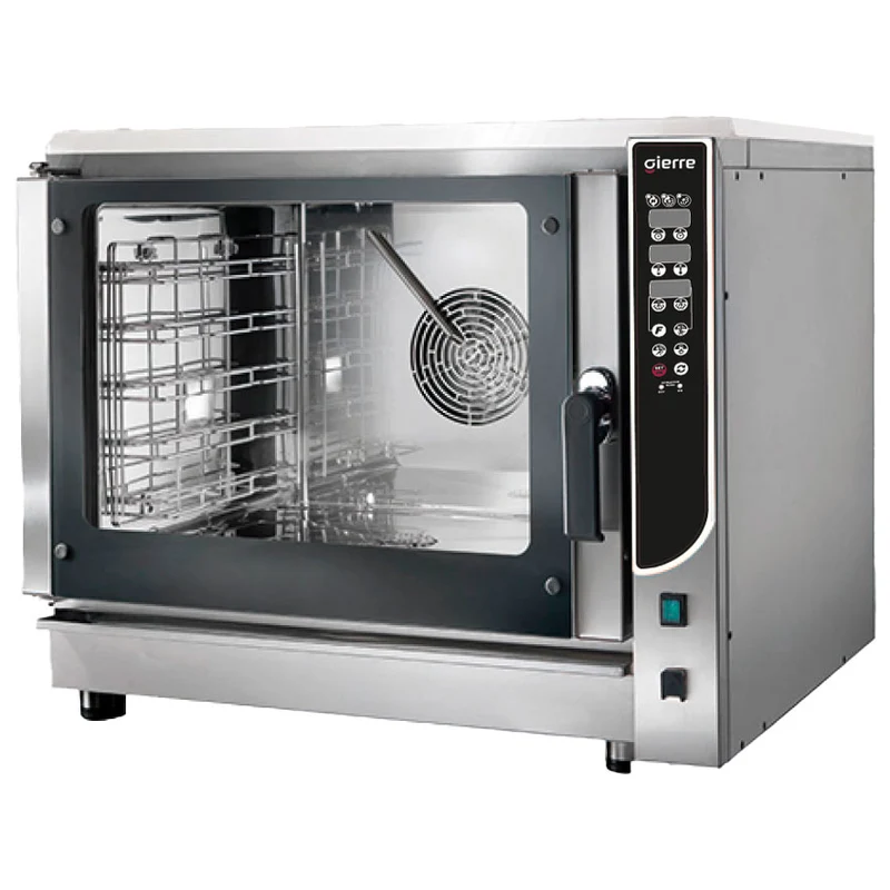 Gierre Elektro-Kombidämpfer 6x GN 1/1 - 60x40 cm, Direkteinspritzung und automatischem Reinigungssystem