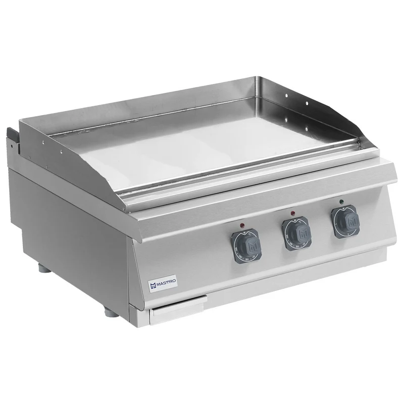 Mastro Elektro-Grillplatte, Tischmodell, glatte Platte