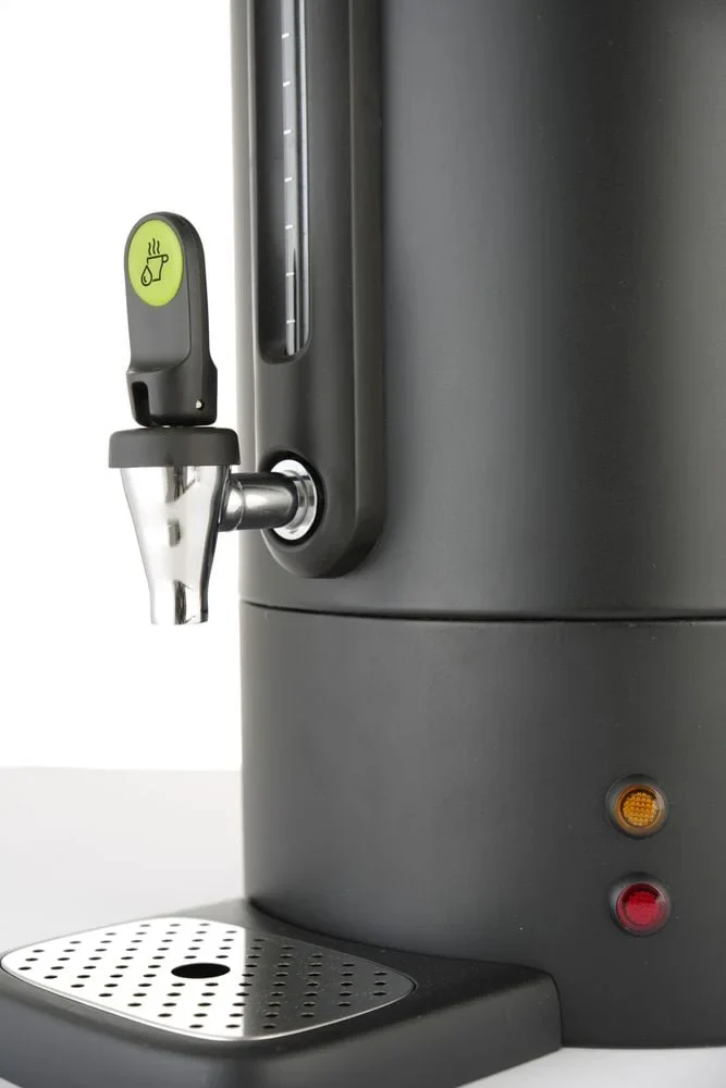 Heißgetränkekocher, Mattschwarz 9 Liter