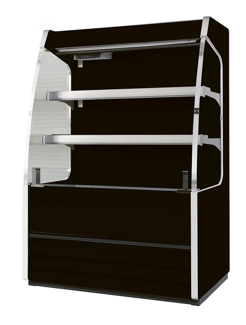 Nordcap Impuls-Wandkühlregal MERCURY 071 H 1424 M1 BLACK