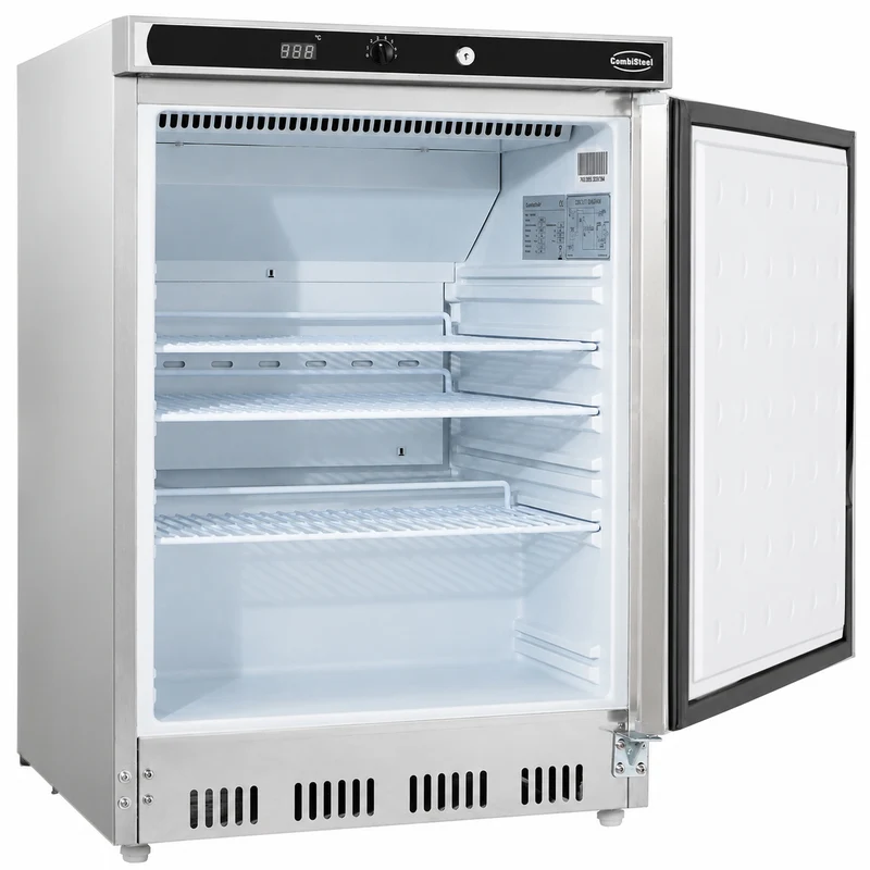 Combisteel Kühlschrank Edelstahl 1 Tür, 600 x 585 x 845 mm