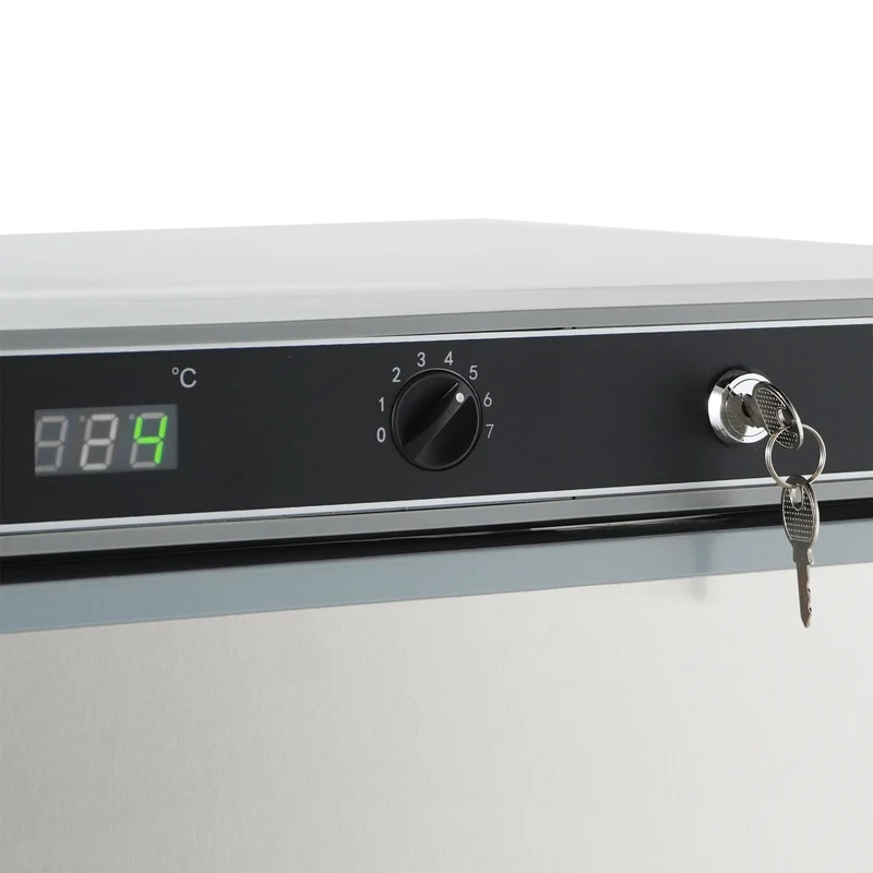 Combisteel Kühlschrank Edelstahl 1 Tür, 600 x 585 x 845 mm
