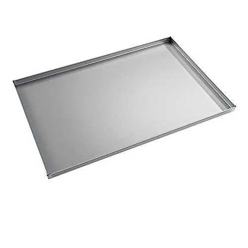 Virtus Backblech aus Aluminium unbeschichtet, GN 1/1 - 4 Seiten 90°