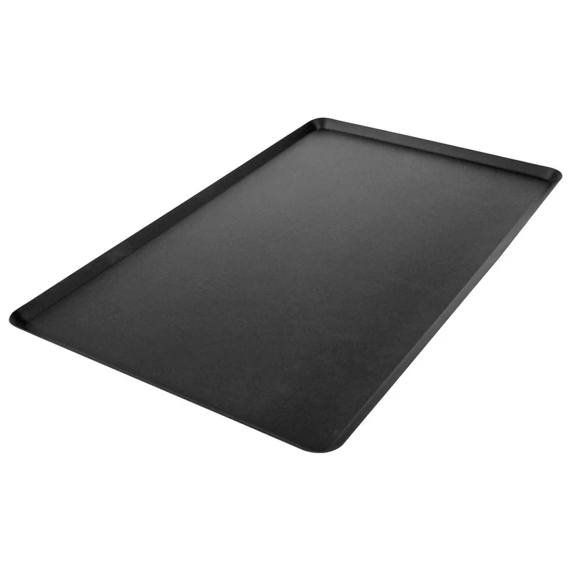 Virtus Backblech aus Aluminium, GN 1/1 - 4 Seiten gezogen, doppelte thermoplastische Antihaftbeschichtung