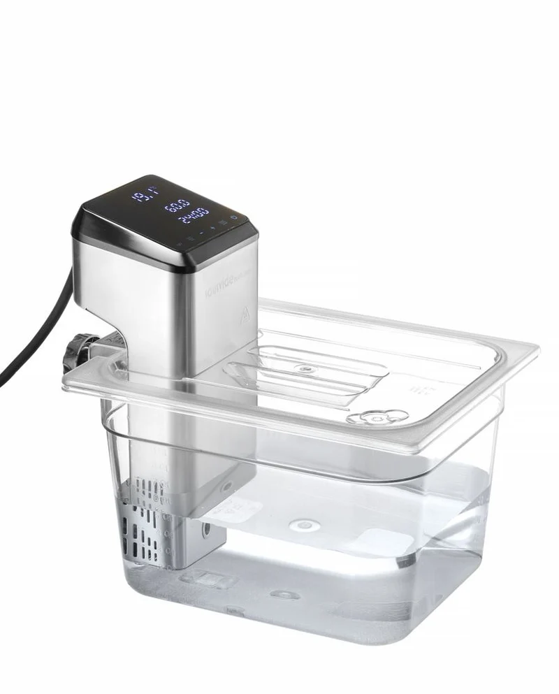 HENDI Gastronorm-Deckel mit Sous-Vide-Stab-Aussparung