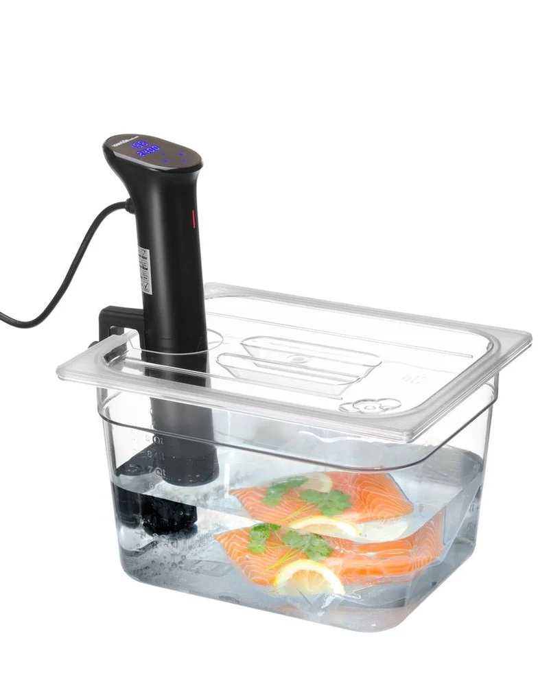 HENDI Gastronorm-Deckel mit Sous-Vide-Stab-Aussparung