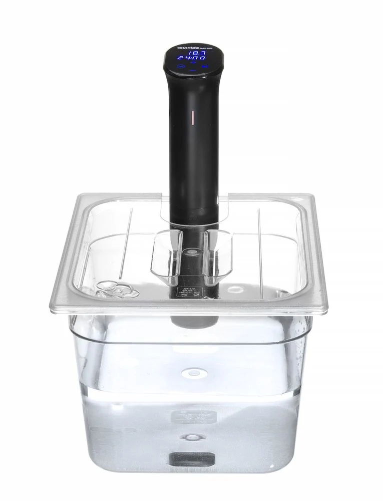 HENDI Gastronorm-Deckel mit Sous-Vide-Stab-Aussparung
