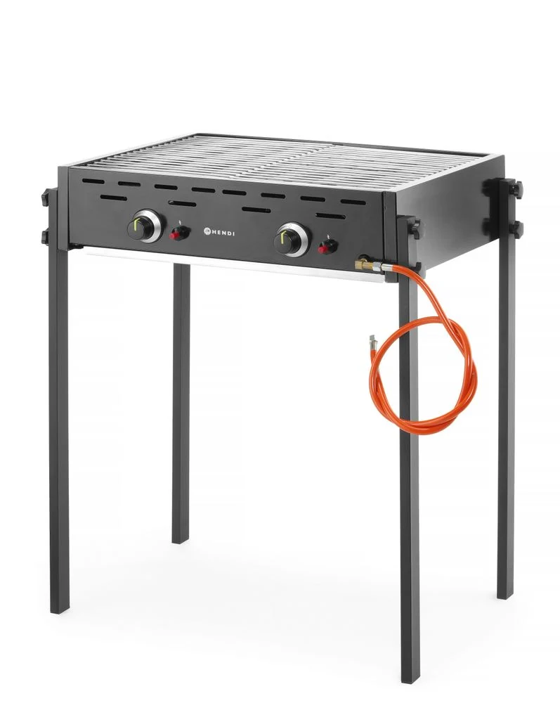 HENDI Gasgrill Roast-Master Pro Schwarz