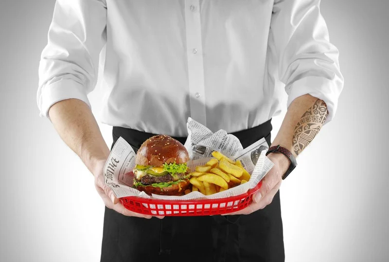 HENDI Servierkörbe im Fastfood-Stil