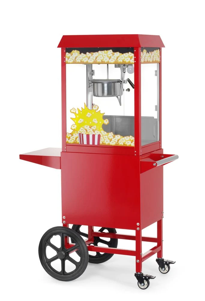 HENDI Popcorn-Maschine mit Fahrgestell