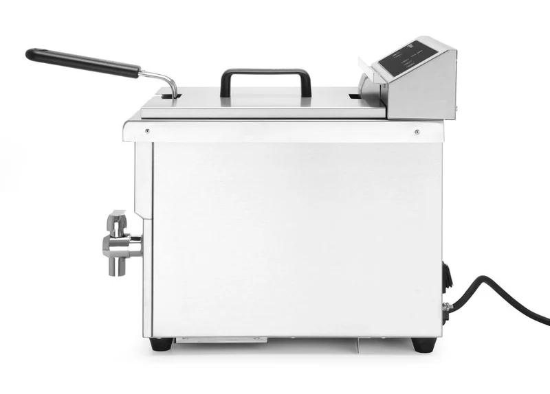 HENDI Induktionsfritteuse mit Ablasshahn - 8 l