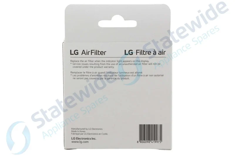 LG Fridge Air Filter "PURE N FRESH" (AF120S/LT120F)-Genuine
