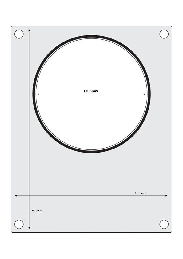 HENDI Matrize für Versiegelungsmaschine